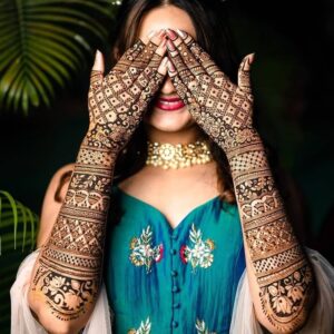 Bridal henna designs 💚